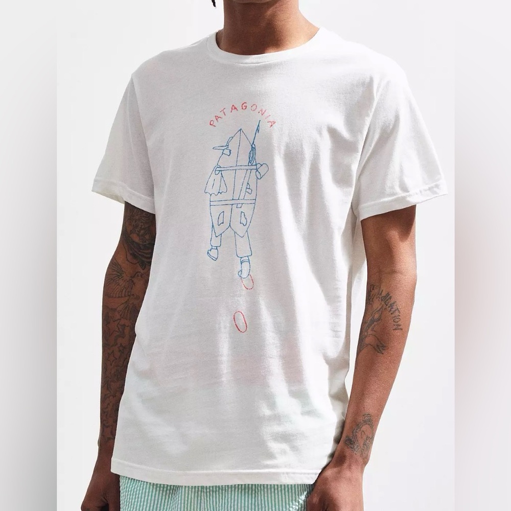 Patagonia Tube Trekker organic cotton tee shirt gorpcore
